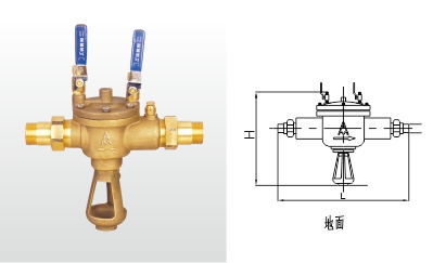 黃銅防污隔斷閥 (倒流防止器) 黃銅防污隔斷閥 (倒流防止器)